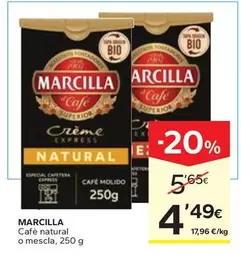 Marcilla - Cafè Natural O Mescla