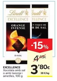 Excellence - Xocolata Amb Sal O Amb Taronja I Ametlles