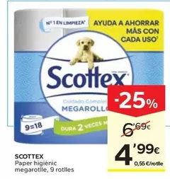 Scottex - Paper Higienic Megarotlle