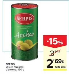 Serpis - Olives Farcides D'Anxova