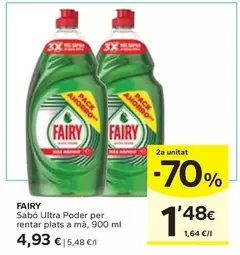 Fairy - Sabó Ultra Poder Per Rentar Plats A Ma