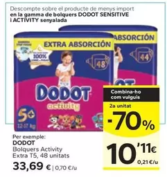 Dodot - Bolquers Activity Extra T5