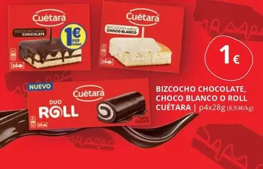 Blanco - Bizcocho Chocolate, Choco O Roll