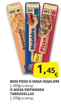 Casa Tarradellas - Base Pizza O Masa Hojaldre