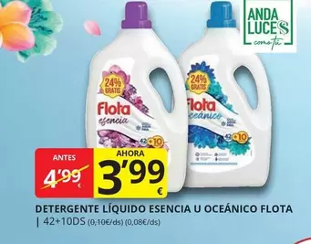 Flota - Detergente Líquido Esencia U Oceanico