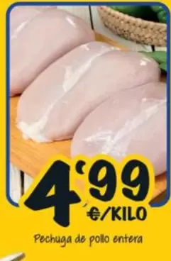 Pechuga De Pollo Entera