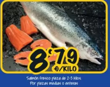 Salmón Fresco Pieza De 2-3 Kilos