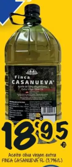 Aceite Oliva Virgen Extra Finca
