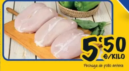 Pechuga De Pollo Entera