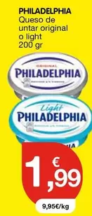 Philadelphia - Queso De Untar Original O Light