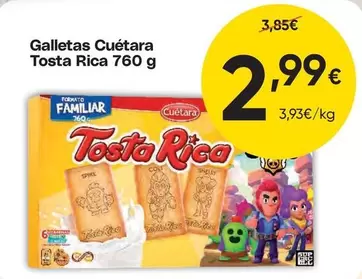 Cuétara - Galletas Tosta Rica