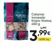 Calamar Troceado Limpio