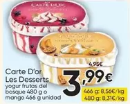mango - Carte D'or