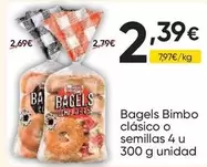 Bimbo - Bagels Clásico O Semillas 4 U