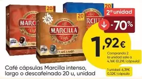 Marcilla - Cafe Capsulas Intenso