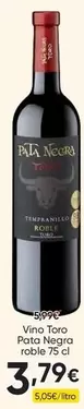 Pata Negra - Vino Toro Roble