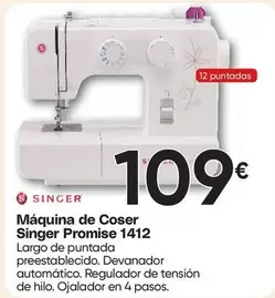 Singer - Máquina De Coser Promise 1412