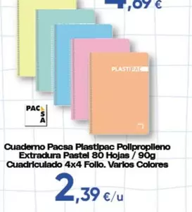 pacsa - Cuaderno