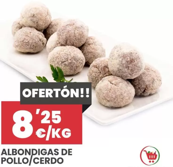 Albóndigas De Pollo/cerdo