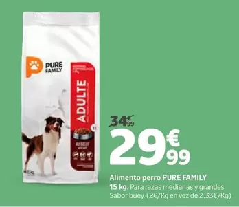 Pure Family - Alimento Perro