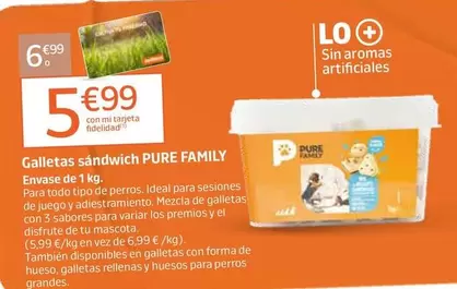 Pure Family - Galletas Sandwich