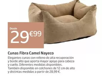 Cunas Fibra Camel Nayeco