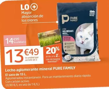 Family - Lecho Aglomerante Mineral Pure
