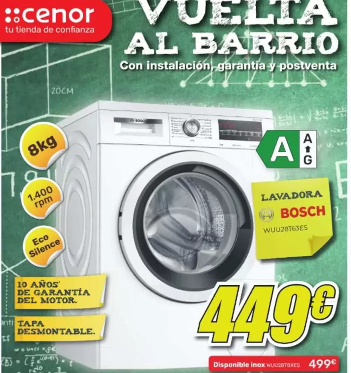 Bosch - Lavadora WUU28T63ES