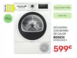 Bosch - Secadora Con Bomba De Calor