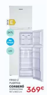 Corberó - Frigo 2 Puertas CF2PH16724W