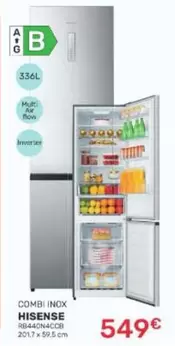 Hisense - Combi Inox