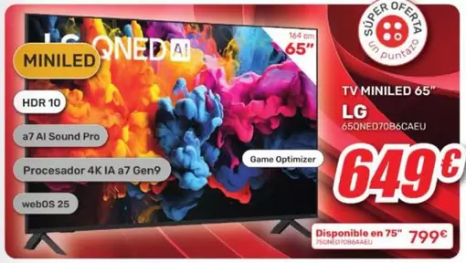 LG - Tv Miniled 65