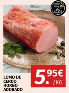 Lomo De Cerdo Horno Adobado