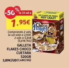 Cuétara - Galleta Flakes Choco