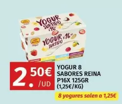 Reina - Yogur 8 Sabores