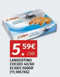 Ifa Eliges - Langostino Cocido 40/60