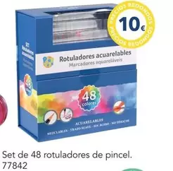Set De 48 Rotuladores De Pincel. 77842