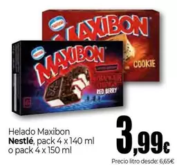 Nestlé - Helado Maxibon