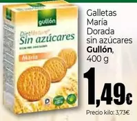 Gullón - Galletas María Dorada Sin Azucares