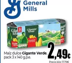 Gigante Verde - Maiz Dulce