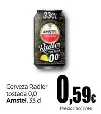 Amstel - Cerveza Radler Tostada