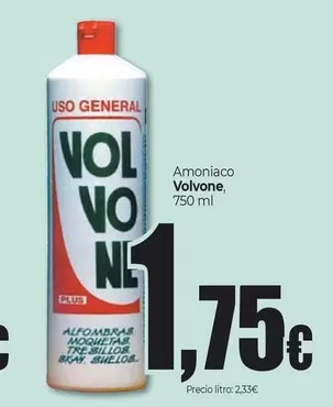 Volvone - Amoniaco