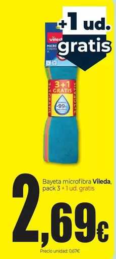 Vileda - Bayeta Microfibra