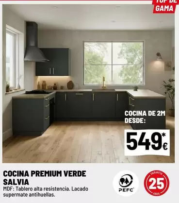 Premium - Cocina  Verde