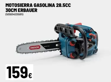 Erbauer - Motosierra Gasolina 28.5cc 30cm