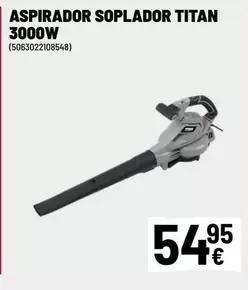 Titan - Aspirador Soplador 3000w