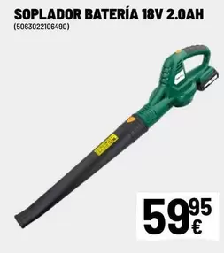 Soplador Batería 18V 2.0AH
