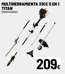 Titan - Multiherramienta 33cc 5 En 1