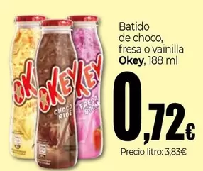 Okey - Batido De Choco, Fresa O Vainilla