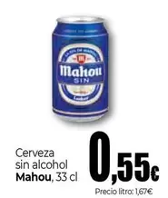 Mahou - Cerveza Sin Alcohol
